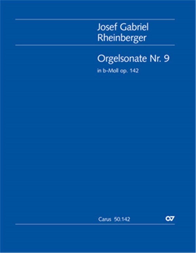 Orgelsonate Nr. 9 in b